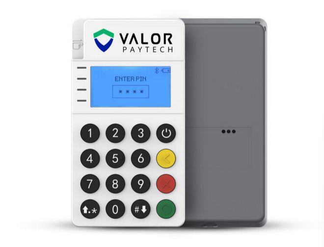 Valor PayTech RCKT mobile POS device
